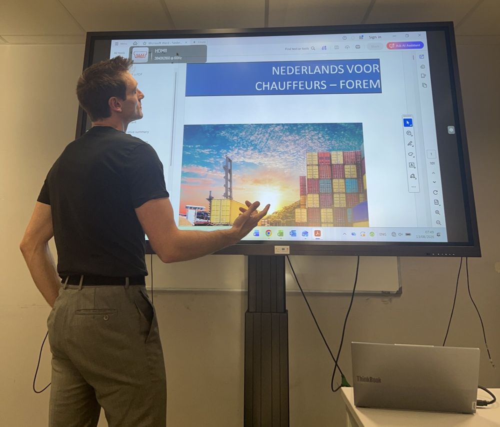 Cours « Nederlands voor chauffeurs » avec le Forem
